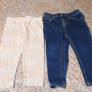 Two Pairs 24M Pants